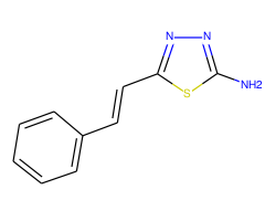 5-Styryl-[1,3,4]thiadiazol-2-ylamine