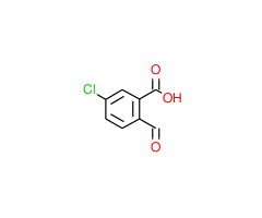 5-chloro-2-formyl-benzoic acid