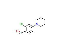 2-Chloro-4-(piperidin-1-yl)benzaldehyde hydrochloride