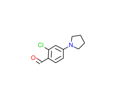 2-Chloro-4-pyrrolidin-1-yl-benzaldehyde