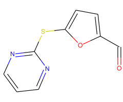 5-(Pyrimidin-2-ylsulfanyl)-furan-2-carbaldehyde