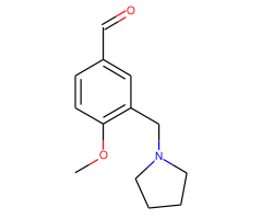 4-methoxy-3-pyrrolidin-1-ylmethyl-benzaldehyde