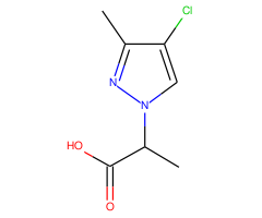 2-(4-Chloro-3-methyl-pyrazol-1-yl)-propionic acid