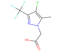 (4-Chloro-5-methyl-3-trifluoromethyl-pyrazol-1-yl)-acetic acid