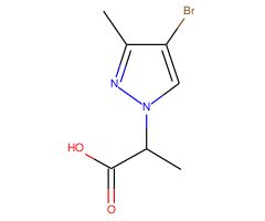 2-(4-Bromo-3-methyl-pyrazol-1-yl)-propionic acid