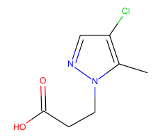 3-(4-Chloro-5-methyl-pyrazol-1-yl)-propionic acid