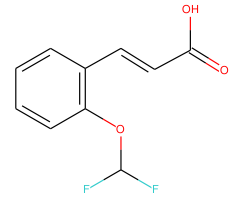 3-(2-Difluoromethoxy-phenyl)-acrylic acid