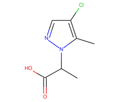 2-(4-Chloro-5-methyl-pyrazol-1-yl)-propionic acid