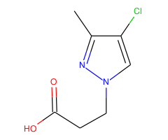 3-(4-Chloro-3-methyl-pyrazol-1-yl)-propionic acid