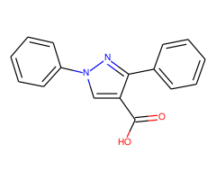 1,3-Diphenyl-1 H -pyrazole-4-carboxylic acid