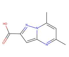 5,7-Dimethyl-pyrazolo[1,5- a ]pyrimidine-2-carboxylic acid