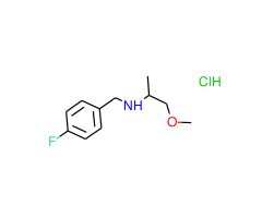 (4-Fluoro-benzyl)-(2-methoxy-1-methyl-ethyl)-aminehydrochloride