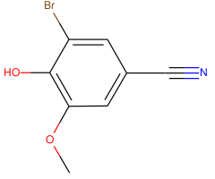 3-Bromo-4-hydroxy-5-methoxy-benzonitrile