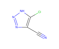 5-Chloro-1H-[1,2,3]triazole-4-carbonitrile