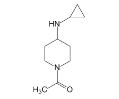 1-Acetyl-N-cyclopropylpiperidin-4-amine