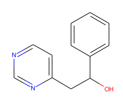 1-Phenyl-2-pyrimidin-4-yl ethanol