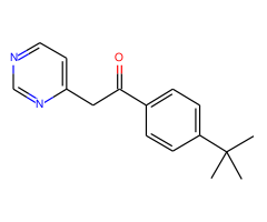 1-(4-tert-Butylphenyl)-2-pyrimidin-4-yl ethanone