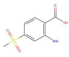 2-Amino-4-(methylsulfonyl)benzoic acid