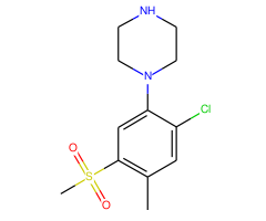 1-[2-Chloro-4-methyl-5-(methylsulfonyl)phenyl]piperazine