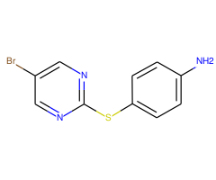 4-[(5-Bromopyrimidin-2-yl)thio]aniline