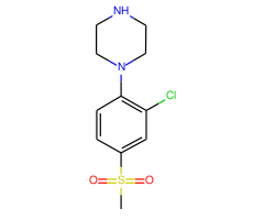 1-[2-Chloro-4-(methylsulfonyl)phenyl]piperazine