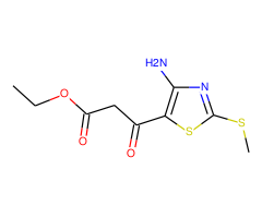 Ethyl 3-(4-amino-2-methylthiothiazol-5-yl)-3-oxopropanoate