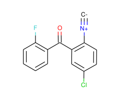 2-Isocyano-5-chloro-2'-fluorobenzophenone