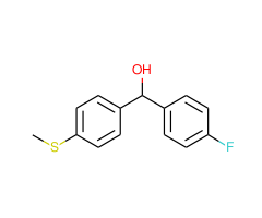 4-Fluoro-4'-(methylthio)benzhydrol