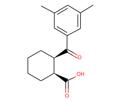 cis-2-(3,5-Dimethylbenzoyl)cyclohexane-1-carboxylic acid