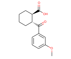 trans-2-(3-Methoxybenzoyl)cyclohexane-1-carboxylic acid