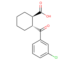 trans-2-(3-Chlorobenzoyl)cyclohexane-1-carboxylic acid