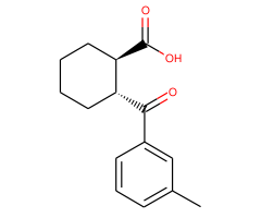 trans-2-(3-Methylbenzoyl)cyclohexane-1-carboxylic acid