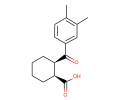 cis-2-(3,4-Dimethylbenzoyl)cyclohexane-1-carboxylic acid