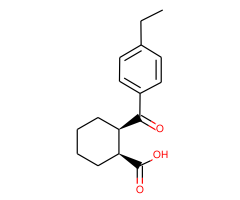 cis-2-(4-Ethylbenzoyl)cyclohexane-1-carboxylic acid