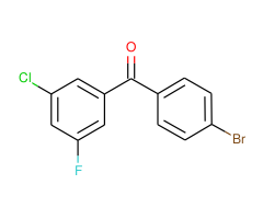 4-Bromo-3'-chloro-5'-fluorobenzophenone