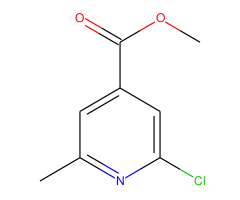 Methyl 2-Chloro-6-methylpyridine-4-carboxylate