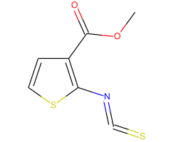 Methyl-2-isothiocyanatothiophene-3-carboxylate