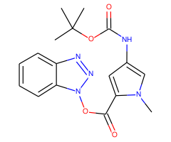 4-tert-Butoxycarbonylamino-1-methyl-1H-pyrrole-2-carboxylic acid benzotriazol-1yl ester