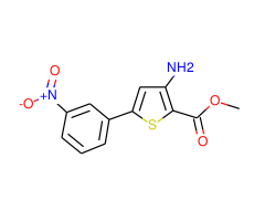 3-Amino-5-(3-nitrophenyl)thiophene-2-carboxylic acid methyl ester, tech grade