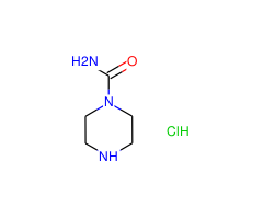 Piperazine-1-carboxylic acid amide hydrochloride