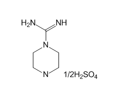 Piperazine-1-carboxamidine hemisulfate