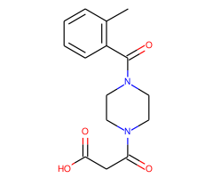 3-[4-(2-Methylbenzoyl)piperazin-1-yl]-3-oxopropionic acid