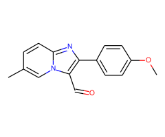 2-(4-Methoxy-phenyl)-6-methyl-imidazo[1,2-a]-pyridine-3-carbaldehyde