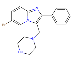 6-Bromo-2-phenyl-3-(piperazin-1-ylmethyl)imidazo[1,2-a]pyridine