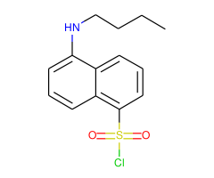 5-Butylamino-naphthalene-1-sulfonyl chloride