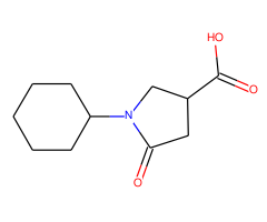 1-Cyclohexyl-5-oxo-pyrrolidine-3-carboxylic acid