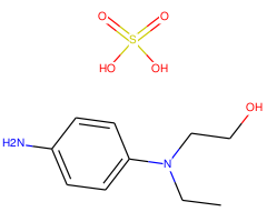 2-[(4-Amino-phenyl)-ethyl-amino]-ethanol; compound with sulfuric acid