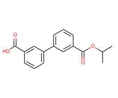 Biphenyl-3,3'-dicarboxylic acid 3-isopropyl ester