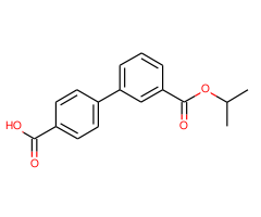 Biphenyl-3,4'-dicarboxylic acid 3-isopropyl ester