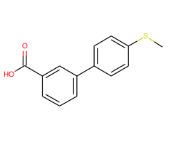 4'-Methylsulfanyl-biphenyl-3-carboxylic acid